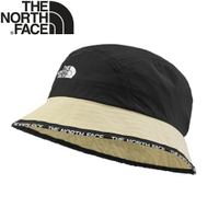 【The North Face CYPRESS漁夫帽《白卡其/黑》】7WHA/防曬帽/遮陽帽/休閒帽