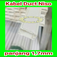 Kabel Duct Niso 16x25 /ducting niso 16mmx25mm /pelindung kabel listrik