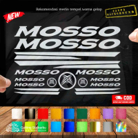 Cutting Stiker Mosso Variasi Sepeda Sticker Frame Aksesoris Body Style Outdoor - Motorcycle