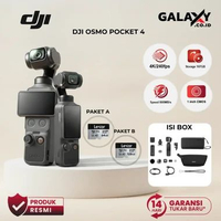 DJI Osmo Pocket 4 Kamera Gimbal Action Camera Resmi Standard - Pouch
