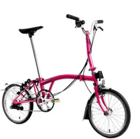 Sepeda Lipat - Brompton C Line Explore | Mid Rise - Hot Pink
