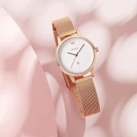 OLEVS Jam Tangan Wanita Aesthetic Korea Style Elegan Analog Anti Air Kecil Import Quartz Female Dres