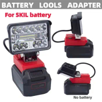 LED Work Light Car Mechanic USB Rechargeable Flashlight Torch Lamp For SKIL USB