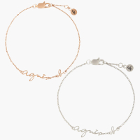 【agnes b.】bijoux 女款 agnes b. 標誌手鍊(多色)