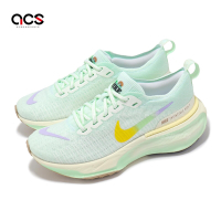 Nike 慢跑鞋 Wmns ZoomX Invincible Run FK 3 女鞋 綠 黃 回彈 運動鞋 HF5729-391