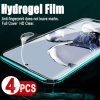 4PCS Screen Gel Protector For Xiaomi 12T Pro 12 Lite Mi 11 Ultra Safety Hydrogel Film For Xiaomi12T 12TPro Not Tempered Glass