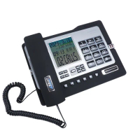 【精準科技】家用電話 商用電話機 市話機 撥號電話 辦公室電話 免持電話 室內電話擴音(550-TCG026)