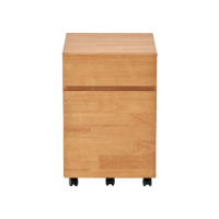 【MUJI 無印良品】木製書桌用資料櫃(大型家具配送)