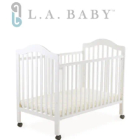 L.A. Baby 米爾頓嬰兒大床白色