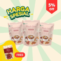 Triple Peach Gum Collagen Dessert with Tangerine