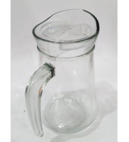 Pitcher Water Jug 1000 ml Tempat Air Minum Kaca Pitcher Kaca 1 Liter