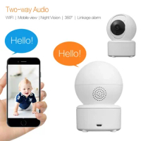 Security Protection PTZ WIFI Camera Wireless Auto Tracking Cctv IP Video Surveillance Night Vision Smart Home Cam Icsee Monitor