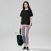 Giordano Women's Crew Neck Tee 0532625109 M Signature Black