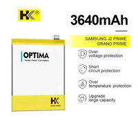 HK Optima Baterai Samsung J2 Prime/Grand Prime/J2 Pro/A2 Core A260/J2 Core/J5/J3 J300/J3 Pro/J320/J3