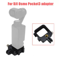For DJI Osmo Pocket3 Expansion Stand Tripod Fixed Frame Pan Tilt Adapter Bracket Base Backpack Clip Action Camera Accessories