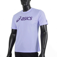 Asics [2033B666-500] 男 T恤 短袖 上衣 經典 休閒 吸濕快乾 透氣 舒適 輕量 柔軟 淺紫