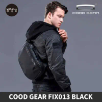 【摩達客】韓國進口COOD GEAR-FIX013都會黑風尚型男限定單肩包斜跨包9L (CG230247002)