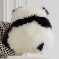 熊貓抱枕萌蘭花花床上抱枕可愛靠墊沙發客廳靠枕坐墊宿舍生日禮物