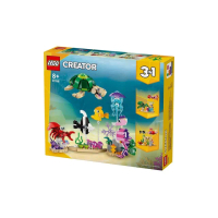 【LEGO 樂高】積木 創意百變系列3合1 海中動物31158(代理版)