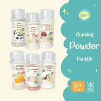 Grouu - Cooking Powder / Bubuk Kaldu Bahan Masak MPASI (Keju, Kaldu Sapi, Kaldu Ayam, Kaldu Jamur, G