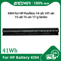SKOWER 14.8V 41Wh KI04 Battery For HP Pavilion 14-ab 14T-ab 15-ab 15-an 17-g TPN-Q158 TPN-Q163 Replacement HSTNN-DB6T LB6R LB6S