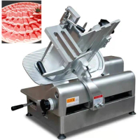 Electric food slicer meat slicer meat mincer lamb roll frozen beef slicer lamb vegetable automatic meat slicer 380V 220V