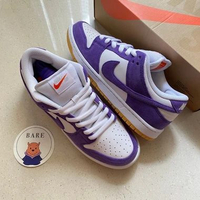 Nike SB Dunk Low Pro ISO Orange Label Court Purple [DV5464-500] 42