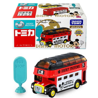 【Fun心玩】DS13980 麗嬰 正版 迪士尼 DM 米奇巴士 TOMICA SHOP 多美小汽車 米奇 生日禮物