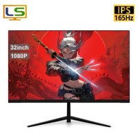 32inch Monitor 165hz HD High Fresh Rate For Gaming Computer Monitor IPS Panel LED Desktop Support Adaptive Sync G-Sync MPRT 1ms