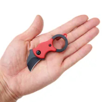 Eagle Claw Knife Creative Mini Outdoor Key Chain Karambit Knife EDC Portable Tool Portable Sharp Folding Knife
