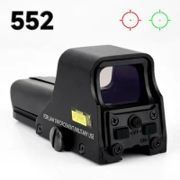 Tactical 552 Collimator Holographic Sight Riflescope Red Green Dot Optic Reflex Sight Airsoft Scope Fits 20mm Rail Mount Hunting