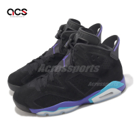 Nike Air Jordan 6 Retro 黑 藍紫 Aqua 男鞋 6代 AJ6 休閒鞋 CT8529-004