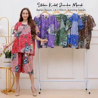 SETELAN KULOT JUMBO MAWAR SOFT/SET WANITA KEKINIAN TERBARU/CELANA KULOT JUMBO WANITA