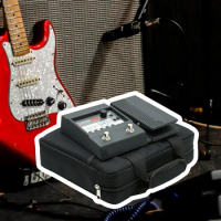 Portable Guitar Effect Pedal Board Carrying Case Waterproof Oxford Cloth Guitar Pedalboard Bag for Guitar Pedals