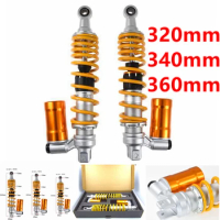 320 to 360mm Motorcycle Rear Inverted Air Shock Absorber For Yamaha BWS Nmax Nvx Aerox155 Xmax300 Pcx150 Pgo Gtr125 Scooter