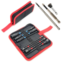 13PCS 150mm Hexagon Nut Driver Drill Bit Adapter Socket Wrench Extension Sleeve