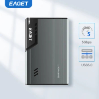 EAGET G68 Portable HDD 5400 RPM USB 3.0 Hard Disk Drive 500gb 1T External Mechanical Hard Drive for Laptop Desktop