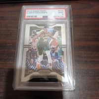 2019-20 Panini Prizm Giannis Antetokounmpo #152 PSA 9