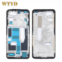 For OPPO Realme X50 Front Housing LCD Frame Bezel Plate Replacement Part for OPPO Realme X50 5G Smartphone Spare Part