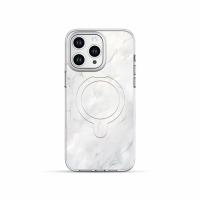 【grantclassic】無限殼能 iPhone 15系列 鈦堅強設計款 支架手機殼-白色大理石 #CAS00175(官方品牌館)