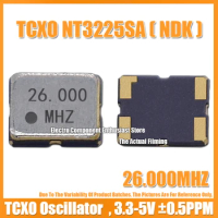 (5PCS) NT3225SA 26M 26.000MHZ 3225 TCXO 3.2X2.5MM Temperature Compensated Crystal Oscillator ±0.5PPM High-Precision NDK