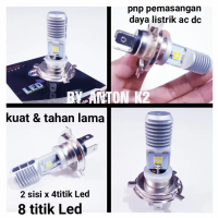 PROMO - LAMPU LED DEPAN-BOLAM LED DEPAN UTAMA SCOOPY-VIXION-VIXION NEW-BYSON