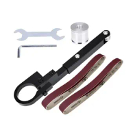 Belt Sander Attachment Grinder Tool Modified To Belt Sander Polisher Pipe Polishing Attachment DIY Mini Angle Grinder Sand Belt