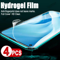 4PCS Screen Gel Protector For Xiaomi Mi 11 Lite 5G NE Safety Film For Xiaomi11Lite Xiomi 11Lite Hydrogel Film Not Safety Glass