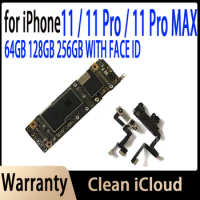 Mainboard For iPhone 11 Motherboard with FACE ID Good Working Plate System without iCloud Main Logic Board For iPhone11 Pro max