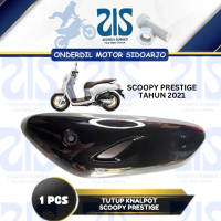 Pelindung Knalpot Scoopy Prestige - Cover Tutup Penutup Tameng Muffler Kenalpot Honda Scoopy 2021