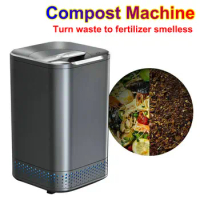 Food Waste Squeeze Dryer Composter Recycler Machine Garbage Food Compost Crusher Disposal Recyclable Device Food Drying Grinder