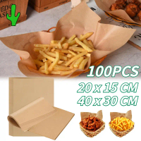 100pcs Kertas Baking Paper/Baking Paper/baking Paper Anti Lengket/baking Paper Motif/paper Baking