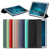 Tablet Cover For Huawei Mediapad M6 8.4 inch Leather Case SCM-AL09/W09 Silicone Soft Shell For M6 10.8