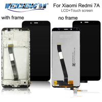 5.45in" For XiaoMi Redmi 7A LCD Display +Touch Screen with frame For Redmi 7A lcd Digitizer Sensor Glass Panel +free tools